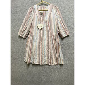Knox Rose sundress smock Size XS NEW Striped New